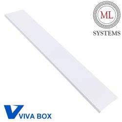 VIVA box panel na vntorn zsuvku, L-1200 mm, biely