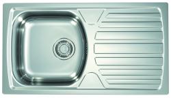 Drez Basic 170 obojstrann Inox s odkvapvacou plochou, do skrinky 450 mm