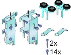 Sada koliesok S60  (horn�, spodn�) k madl�m S19