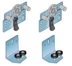 S41 Sada kovania na zadn� posuvn� dvere