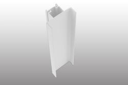 Profil GOLA vertiklny - biela matn RAL9003, dka 2,5m