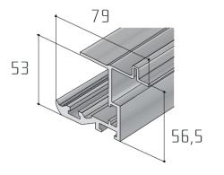 Horn� vedenie S45 elox