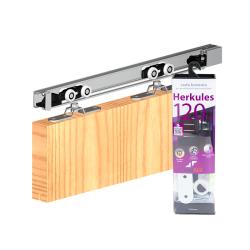 Sada kovania pre 1 kr�dlo posuvn�ch dver� Herkules s hornou ko�ajnicou 3 m