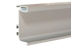 Profil GOLA typ J + LED s mlie�nou krytkou - strieborn� elox, d�ka 4m