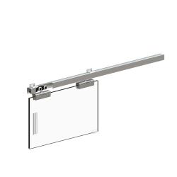 Sada kovania pre 1 krdlo sklenench dver Herkules GLASS 