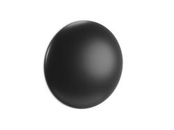 Doraz na dvere nalepovac ierny fi.60 mm