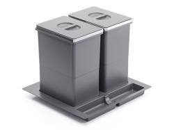 Vstavan odpadkov k do "60" skrinky - 2 ndoby po 20 l