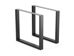 Stolov podno - noha QUATRO ierna, H-730x780