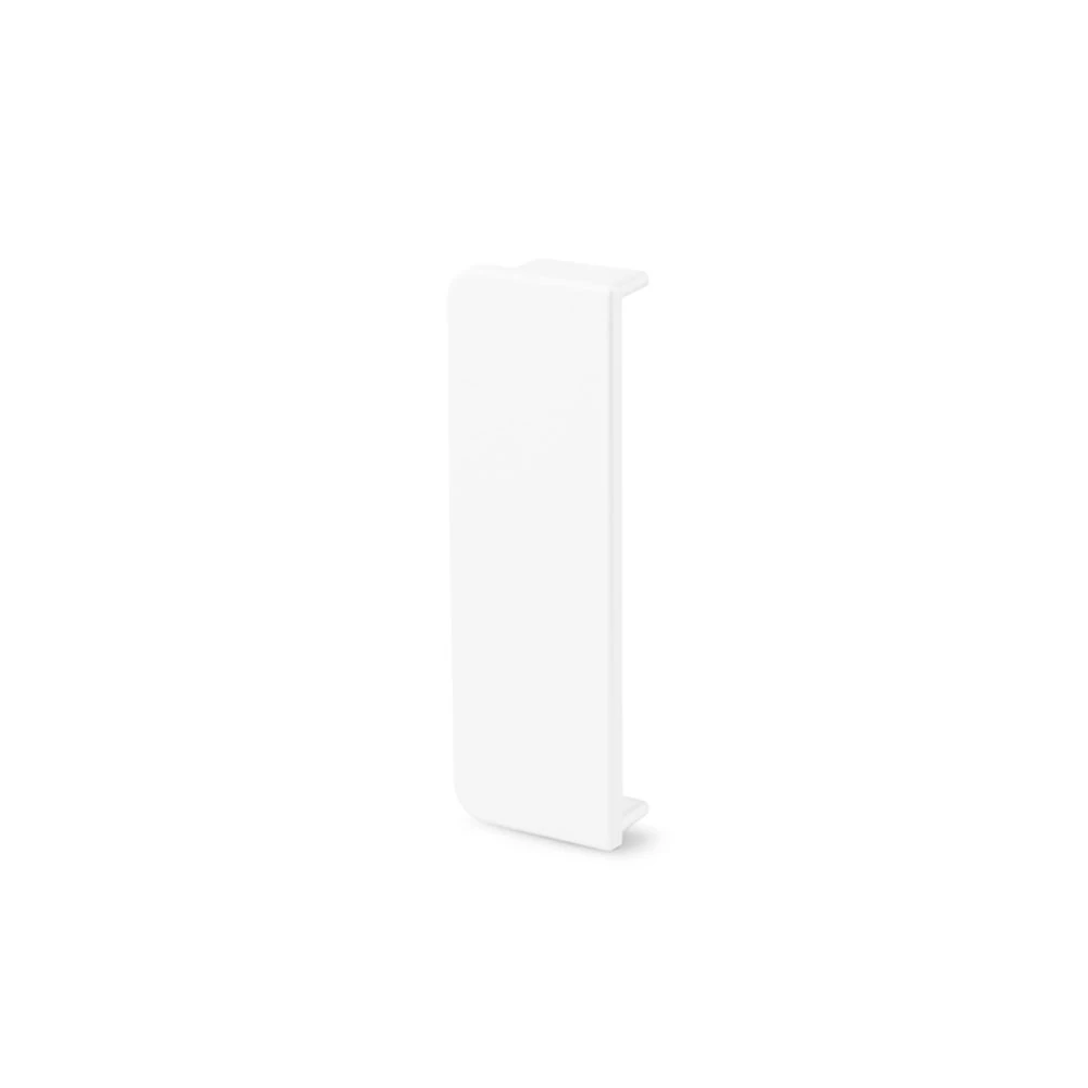 Z�slepka D pln� pre profil C - biela RAL 9003
