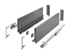 AXIS PRO zsuvka s plnmi bonicami H-167, antracit