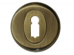 Rozeta okrhla ASTRA K-007-02 AB antick bronz, otvor na k