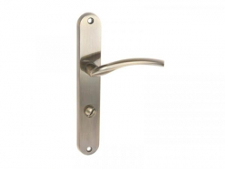 Kľučka štítová LUNA, K-338-72-AB, patina, otvor pre WC